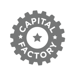 Capital Factory Logo in Grey